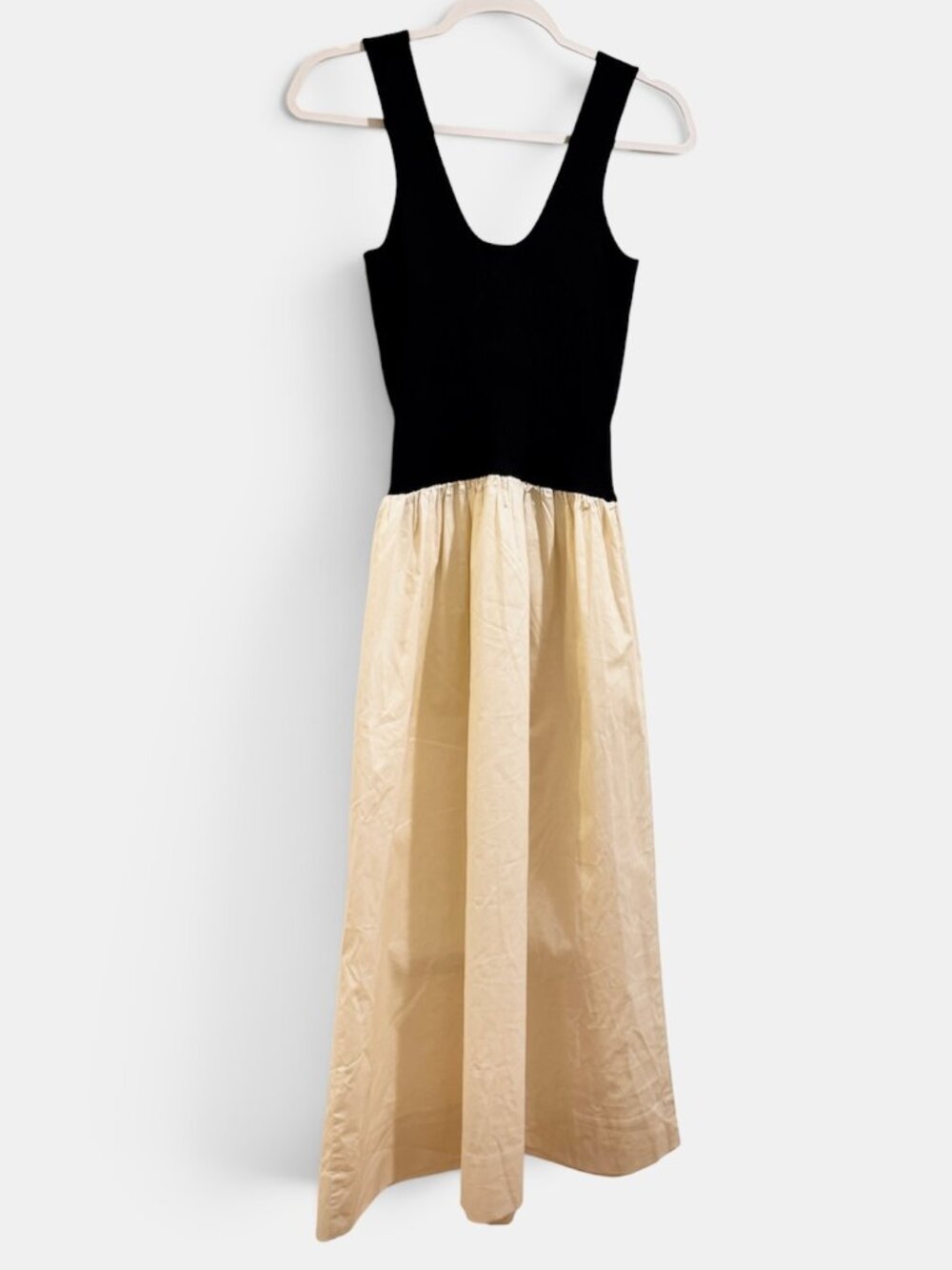 NWT Rails Raquel Dress Bodice Keyhole - Black Ivory - S - Picture 4 of 9